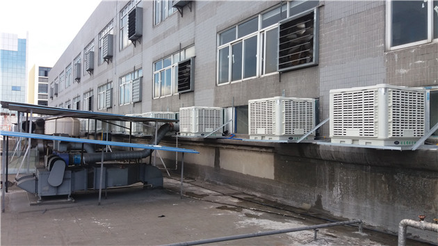 橡胶厂车间降温设备/环保空调解决厂房闷热